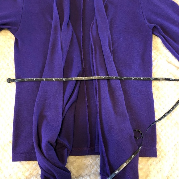 Wet Seal Purple Cardigan - Picture 5 of 7
